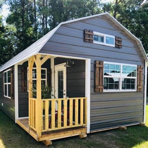 metal storage shed to tiny house|sheds turned into tiny homes.